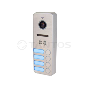 Вызывная панель TANTOS iPanel 2 Металл 4 абонента
